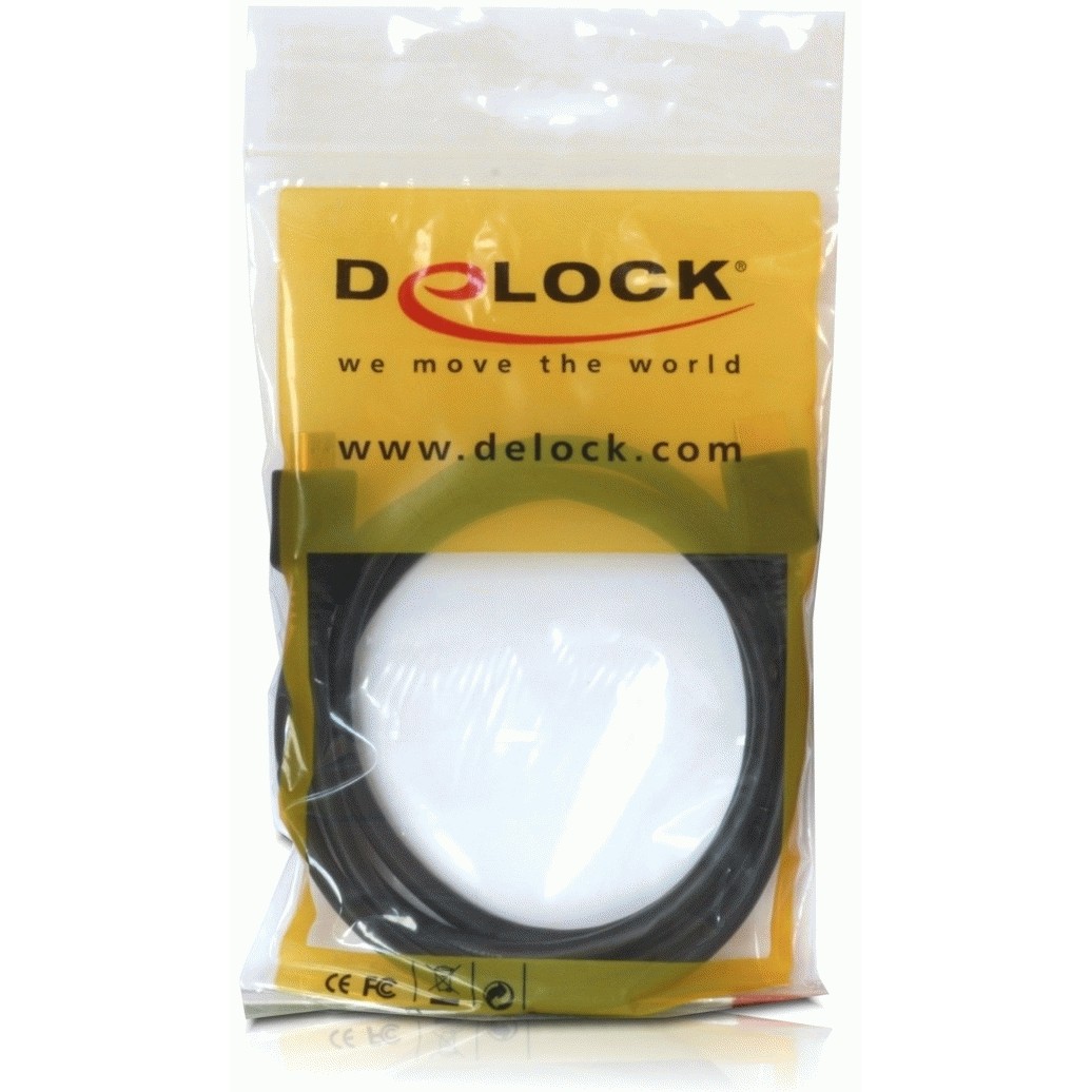 Kabllo HDMI DELOCK / HDMI-A Plug → HDMI-A Plug / Version 1.3b / 1.8m - Zezë - Figura 2