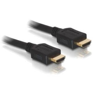 Kabllo HDMI DELOCK / HDMI-A Plug → HDMI-A Plug / Version 1.3b / 5m - Zezë
