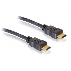Kabllo HDMI DELOCK / HDMI-A Plug→ HDMI-A Plug / Version 1.4 / 5m - Zezë
