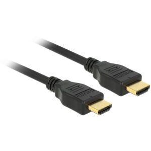Kabllo HDMI DELOCK / HDMI-A Plug→ HDMI-A Plug / High Speed with Ethernet / 2.0m - Zezë