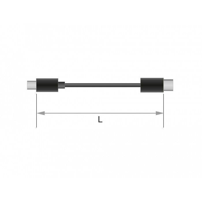 Kabllo DELOCK / DVI 18+1 Plug → HDMI-A Plug / 2m - Zezë - Figura 3