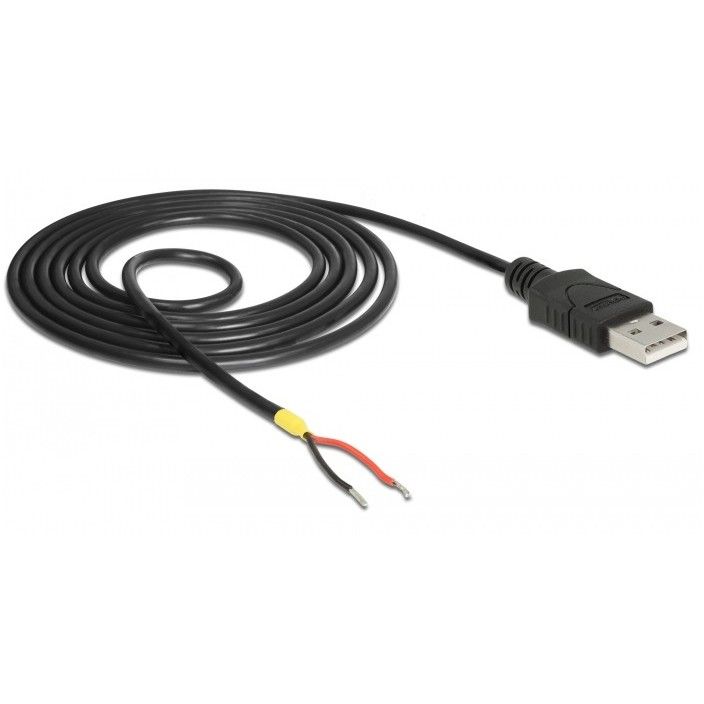Kabllo USB DELOCK USB 2.0 Type-A Plug to 2x Open Cable Ends - Figura 2