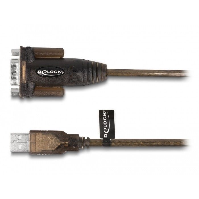 Adapter USB DELOCK 2.0 Type‑A to Serial RS‑232 D‑Sub 9‑Pin - Figura 3