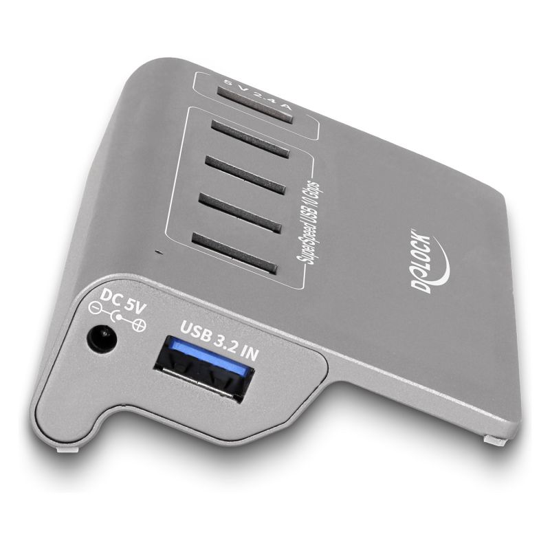 Hub USB DELOCK USB 10 Gbps / 4× USB-A + 1× Port - Figura 2
