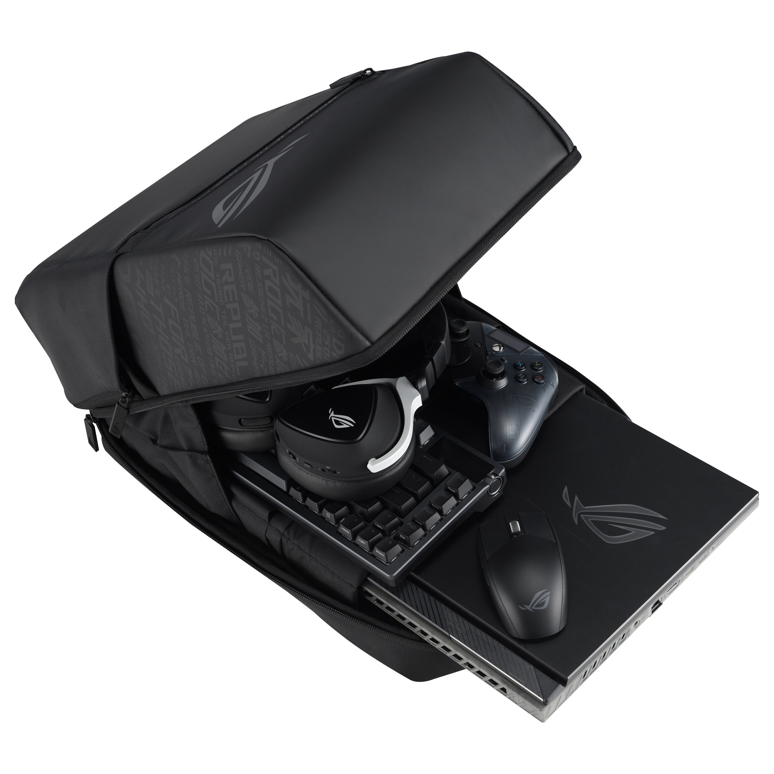 Çantë ASUS ROG Ranger BP2501 Backpack 16" - Zezë - Figura 5