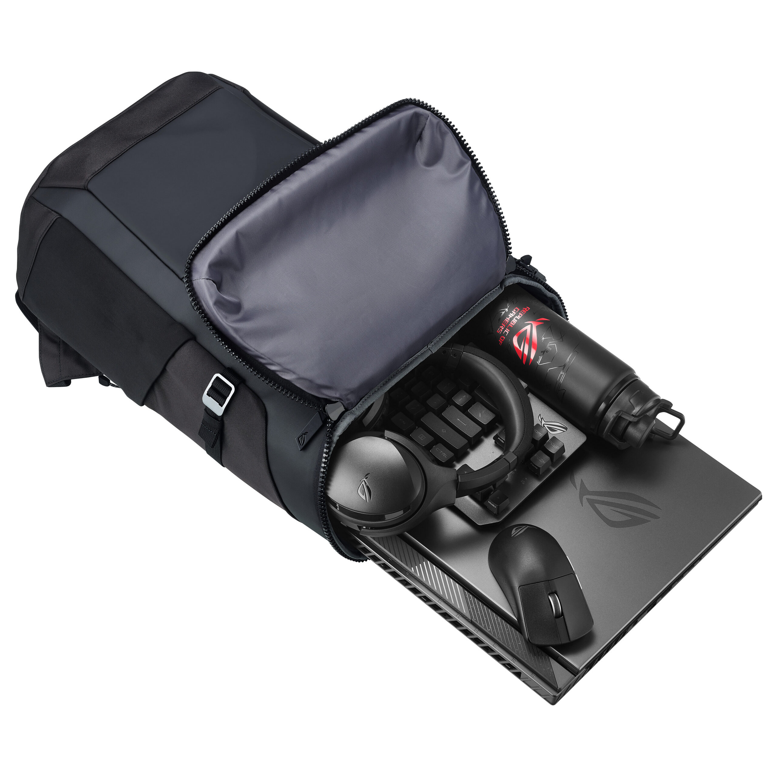 Çantë ASUS ROG Ranger BP2701 Gaming Backpack 17" - Zezë - Figura 4