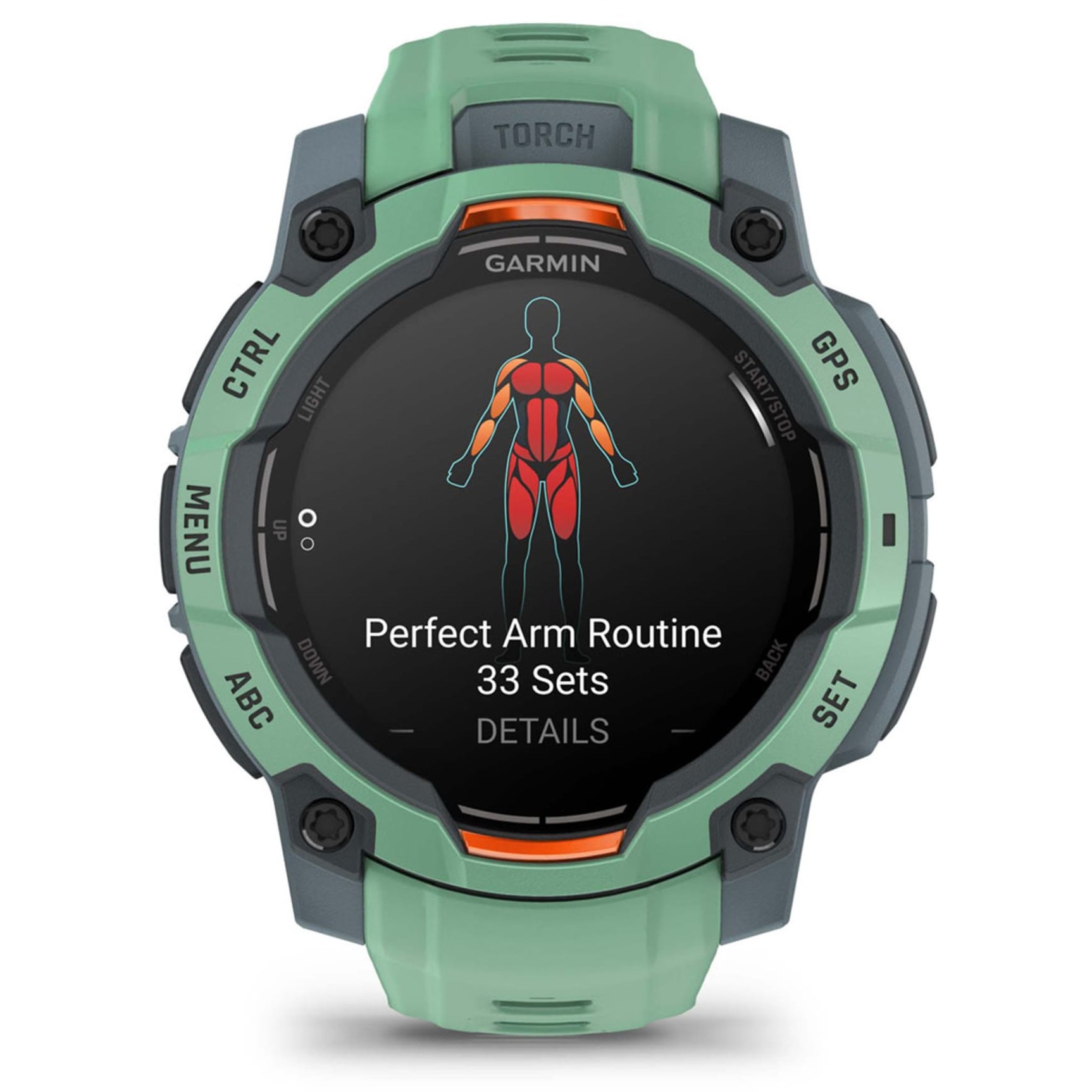 Orë e mençur Garmin Instinct 3 AMOLED / 45mm - Gjelbër - Figura 2