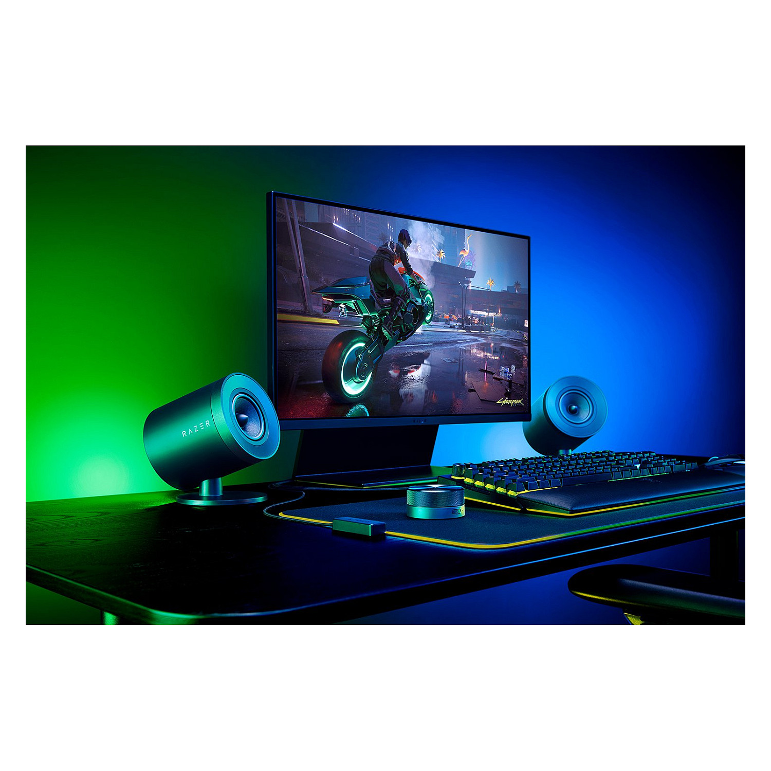 Altoparlant Gaming Razer Nommo V2 Pro 2.1 me subwoofer Wireless - Zezë - Figura 3