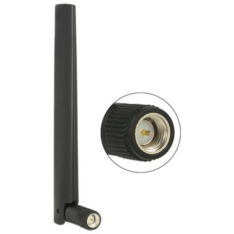 WiFi USB DELOCK ZigBee Multi Antenna Bluetooth GSM LTE UMTS WLAN IEEE 802.11 b/g/n SMA Plug / 1–4.3 dBi / Omnidirectional / Joint - Zezë