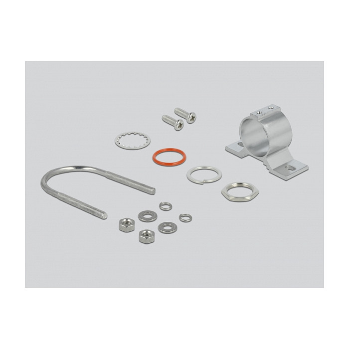 Antenë për rrjet DELOCK Multiband SMA Male - RP-SMA Male 2-3dBi / 2x20cm RG-178 / Outdoor – Gri - Figura 2