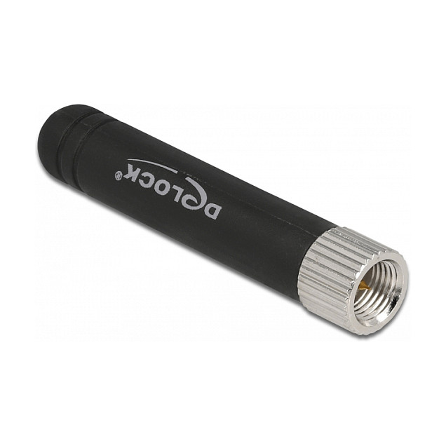 Antena për rrjet DELOCK ISM / SMA Male / Omnidirectional / Flexible – Zezë - Figura 2