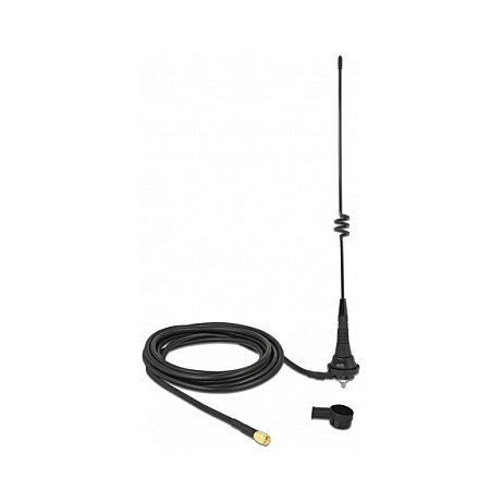 Antena për rrjet DELOCK LPWAN / SMA Male / Omnidirectional / RG‑58 C/U 2.5 m / Outdoor – Zezë - Figura 3