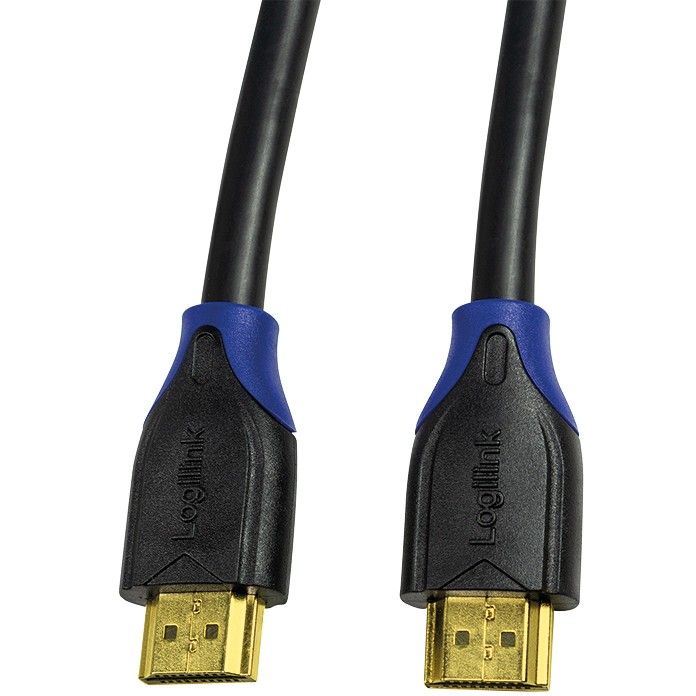 Kabllo HDMI Logilink Ethernet High Speed 4K2K/60Hz / 5.00m / bulk – Zezë - Figura 3