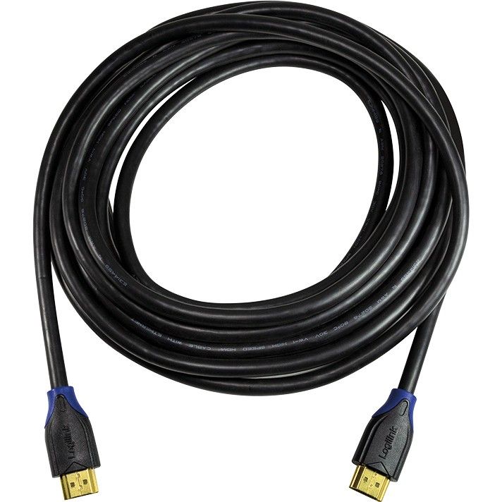 Kabllo HDMI Logilink Ethernet High Speed 4K2K/60Hz / 5.00m / bulk – Zezë - Figura 2