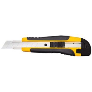 Prerëse Allround Cutter WEDO 18mm / Includes 2 Spare Blades - Zezë / Verdhë
