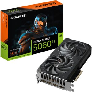 Kartelë grafike NVIDIA GeForce RTX 5060 Ti 16GB GDDR7 Gigabyte WINDFORCE OC