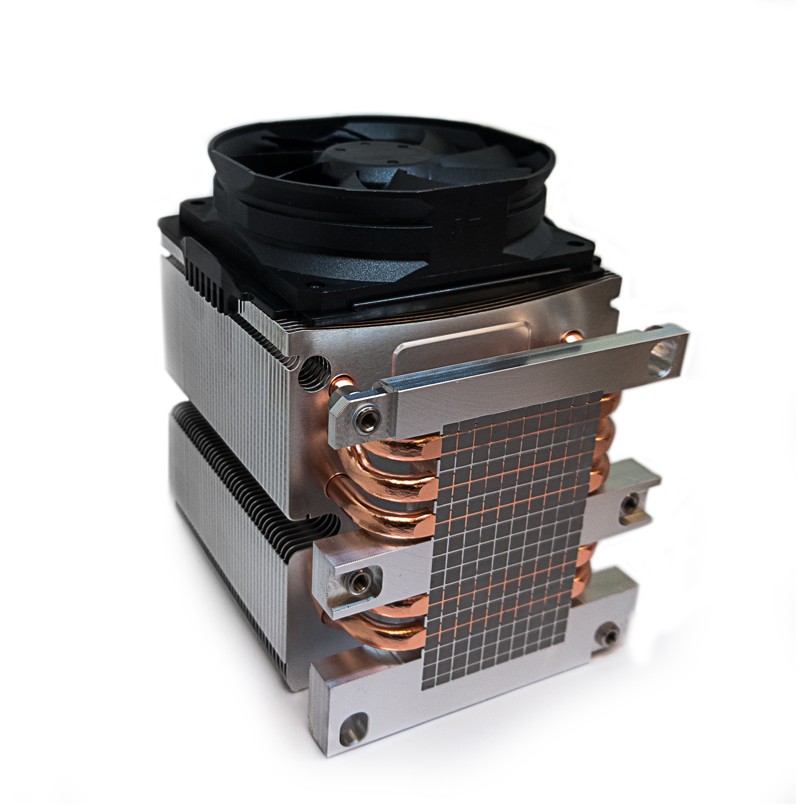 Ftohës për Procesor K Cooler Inter-Tech B-14 Air cooler. 8 cm. 1000 RPM. 4000 RPM. Aluminium. Black - Figura 2