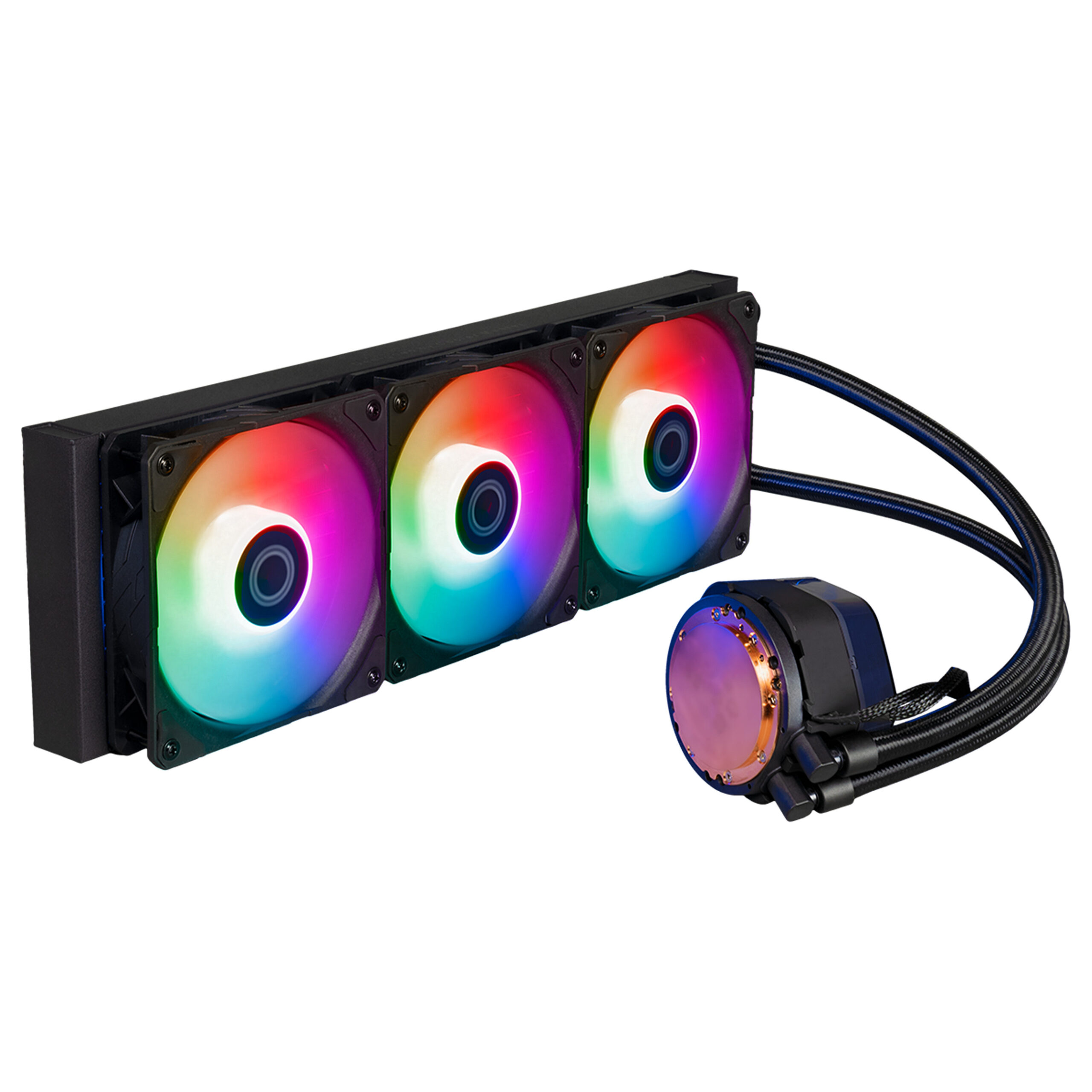 Ftohës për Procesor Cooler Master MasterLiquid 360 Atmos ARGB – Liquid Cooling / 360mm Radiator - Figura 3