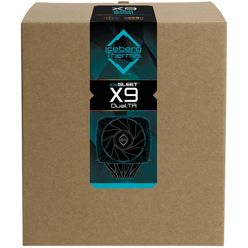 Ftohës për Procesor K ICEBERG THERMAL IceSLEET X9 Dual TR ARGB - Threadripper only - Figura 3