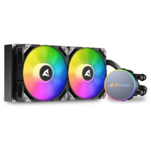 Ftohës për Procesor Liquid Sharkoon S70 RGB AIO 240mm e zezë