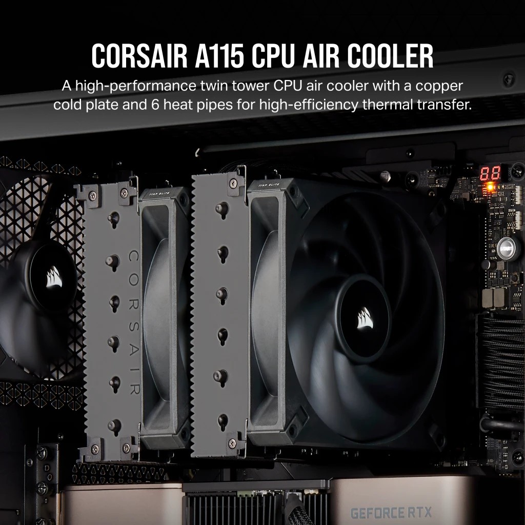 Ftohës për Procesor K Cooler CORSAIR A115 High-Performance - Figura 2