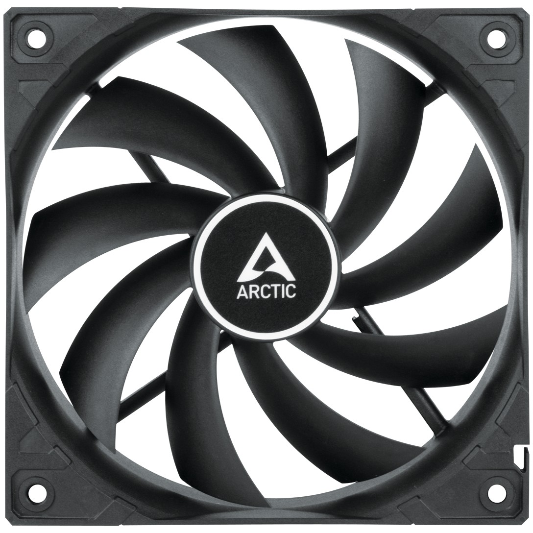 Ftohës për Kasë 120mm ARCTIC F12 Case Fan Value Pack / 5-Pack – Zezë - Figura 3