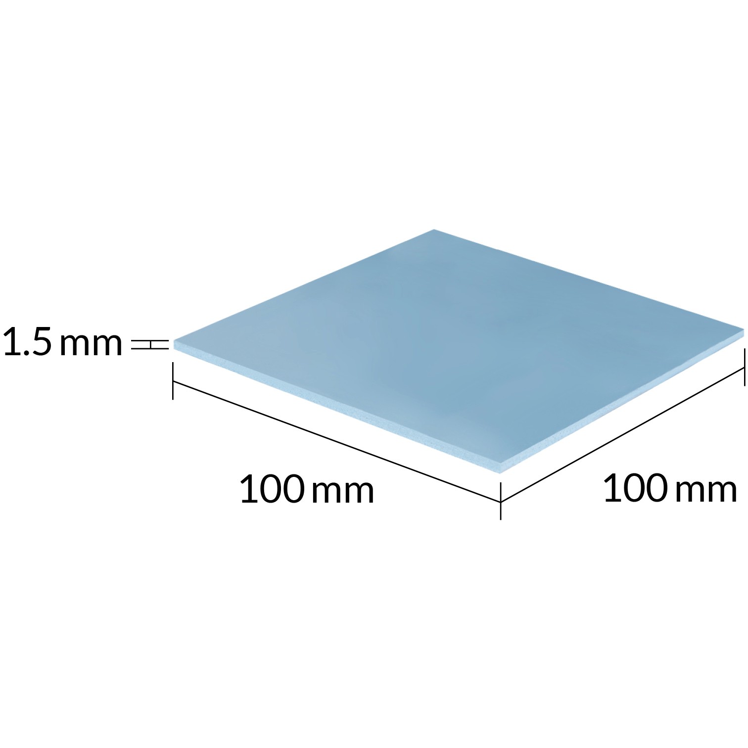 PAD K ARCTIC Thermal pad BLAU TP-3 100x100mm.1pcs - Figura 3