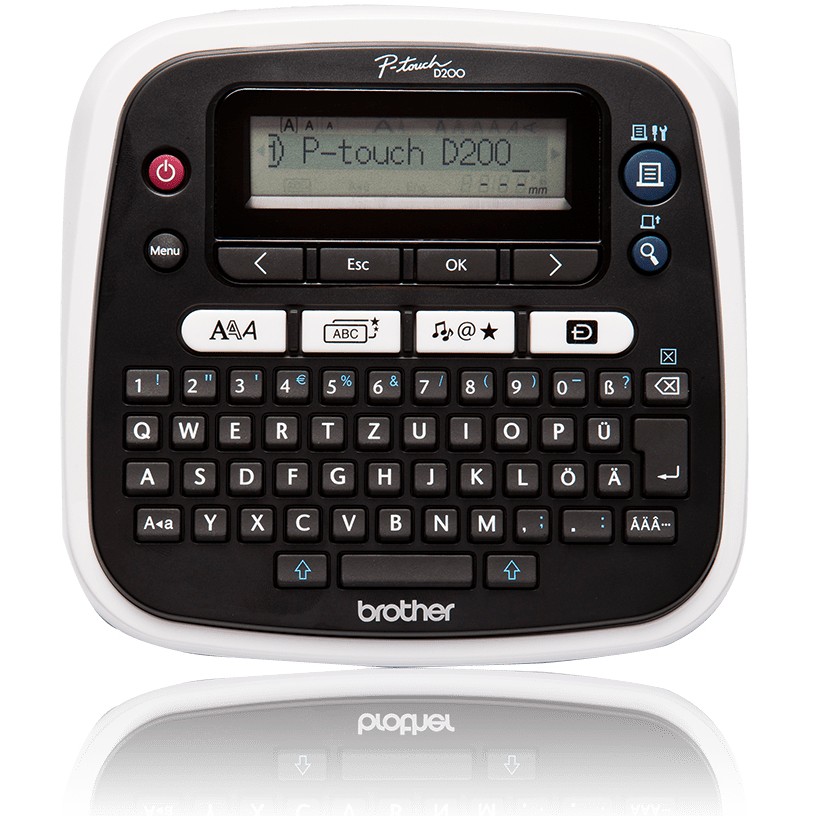 Printer Label Brother P-touch D200BW