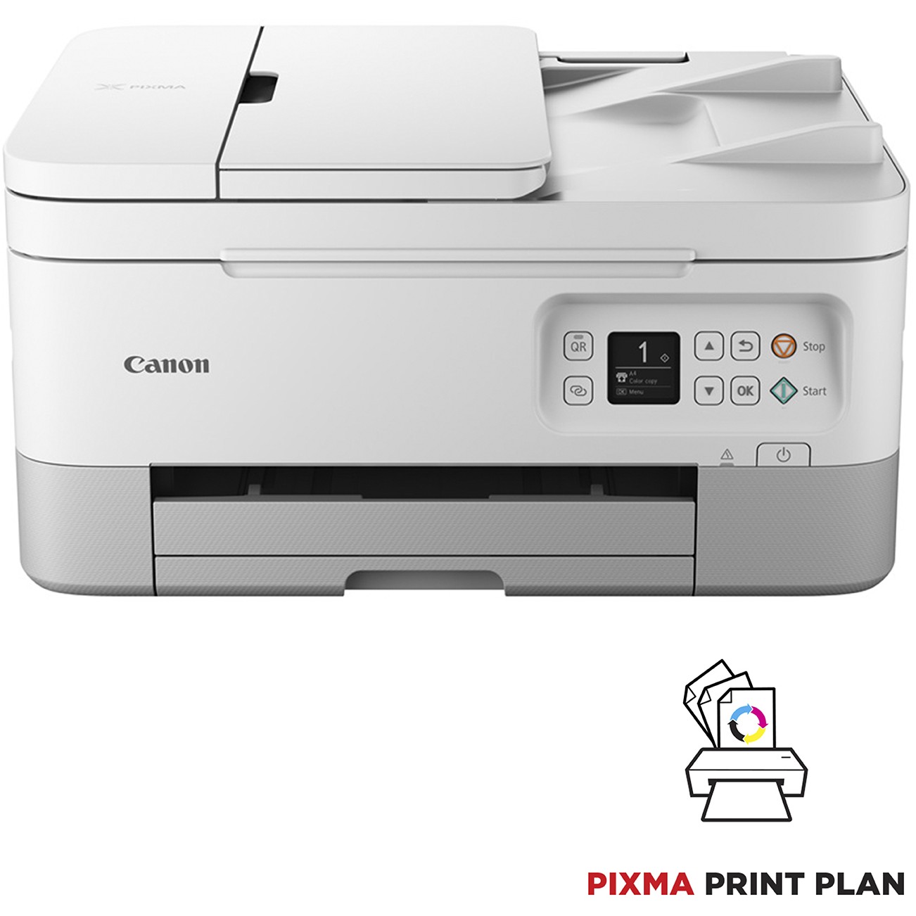 Printer Multifunksional Canon PIXMA TS7451i A4 Color Inkjet - Bardhë