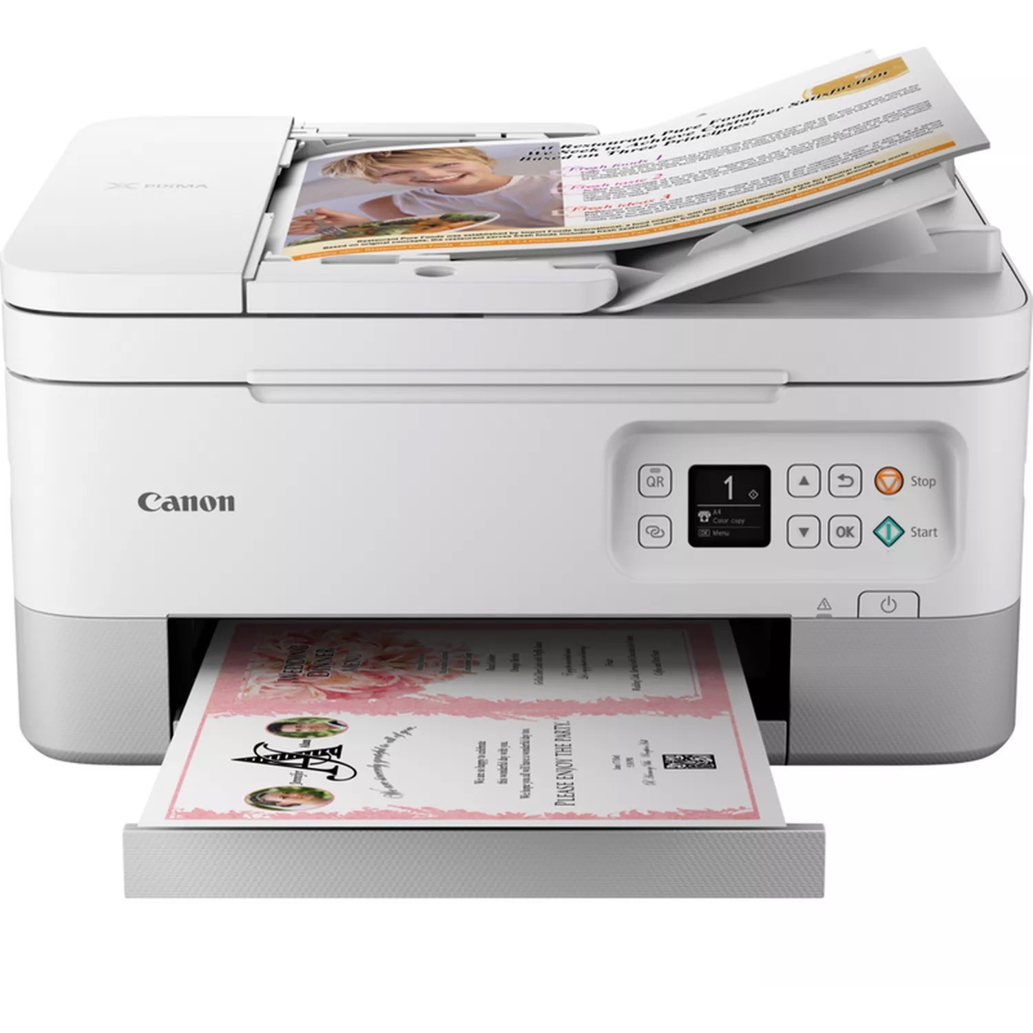 Printer Multifunksional Canon PIXMA TS7451i A4 Color Inkjet - Bardhë - Figura 2