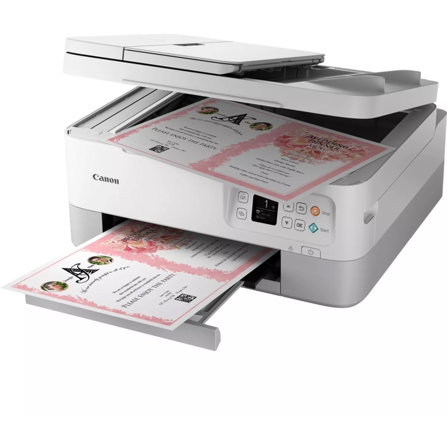 Printer Multifunksional Canon PIXMA TS7451i A4 Color Inkjet - Bardhë - Figura 4