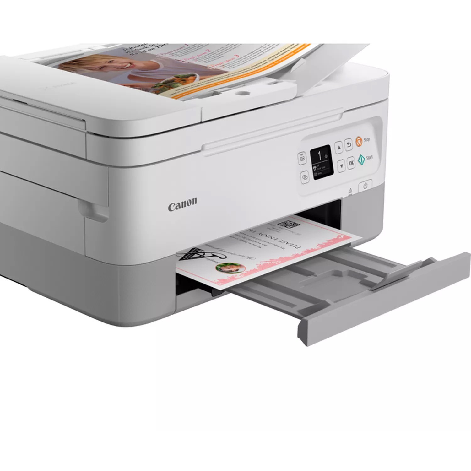 Printer Multifunksional Canon PIXMA TS7451i A4 Color Inkjet - Bardhë - Figura 5