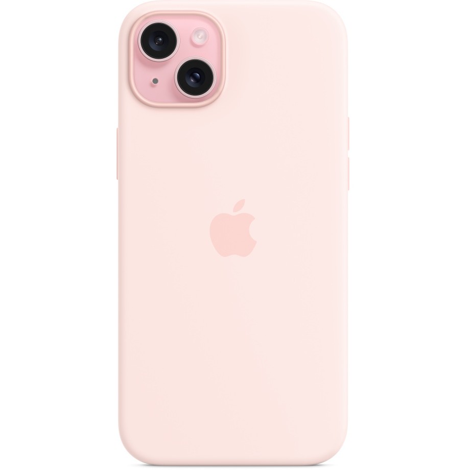 Silicone Case iPhone 15 Plus with MagSafe (Light Pink) - Figura 2