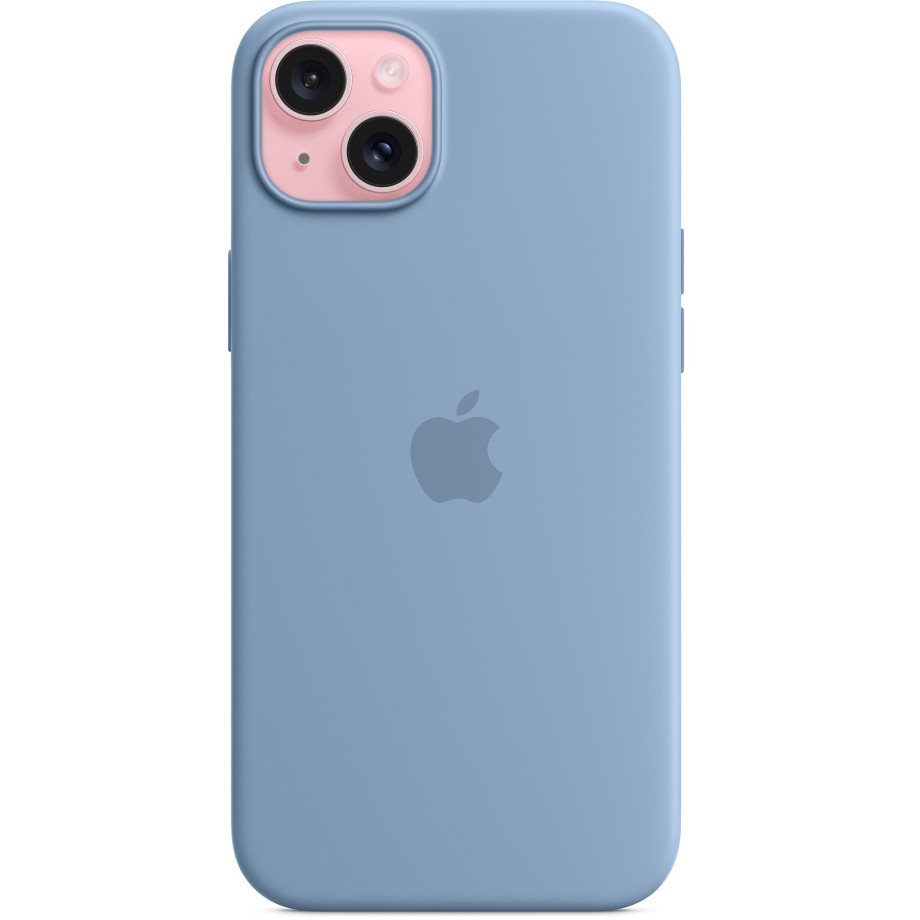 Silicone Case iPhone 15 Plus with MagSafe (Winter Blue) - Figura 2