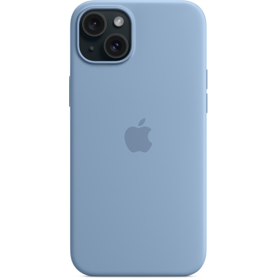 Silicone Case iPhone 15 Plus with MagSafe (Winter Blue) - Figura 5