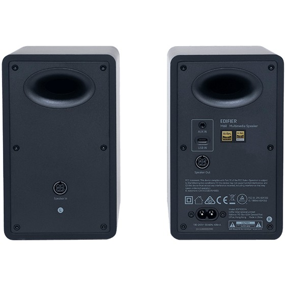 Altoparlantë Edifier M60 2.0 Bluetooth Stereo Speakers – Zezë - Figura 4