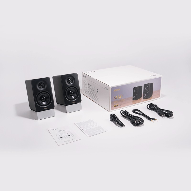 Altoparlantë Edifier M60 2.0 Bluetooth Stereo Speakers – Zezë - Figura 5