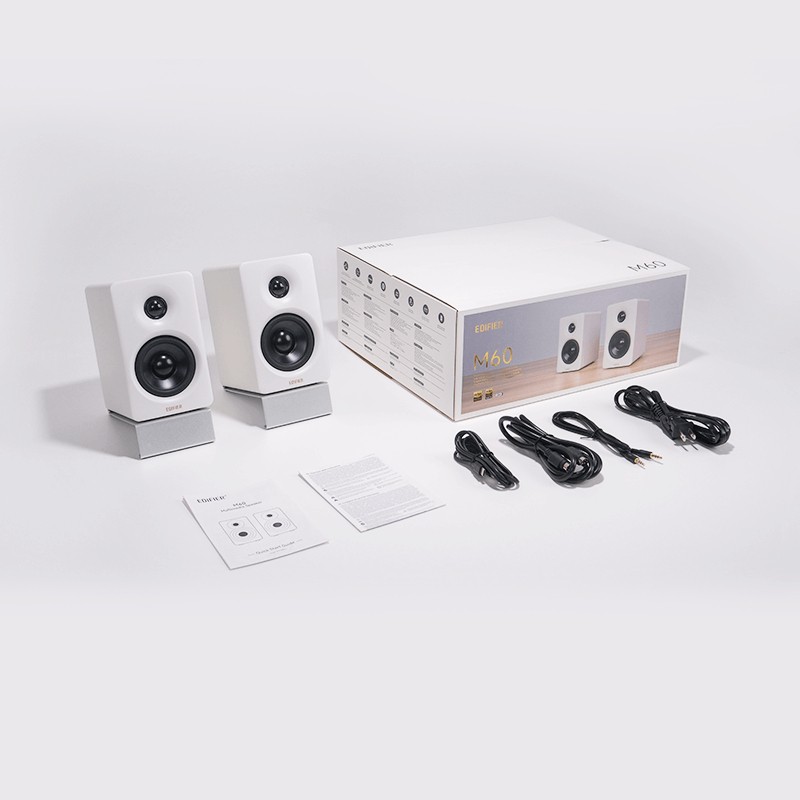 Altoparlantë Edifier M60 2.0 Bluetooth Stereo Speakers – Bardhë - Figura 5