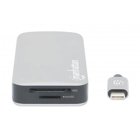 Docking station MANHATTAN / USB-C / 8-in-1 / HDMI / RJ45 / 3xUSB-A – Argjendi - Figura 2