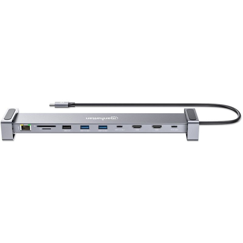 Docking station MANHATTAN / 10-in-1 / 4K / USB-C / PD / 2xHDMI - Figura 2