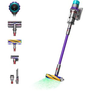 Dyson Upright Vacuum Cleaner Gen5 Detect Absolute - Red/Silver/Turquoise