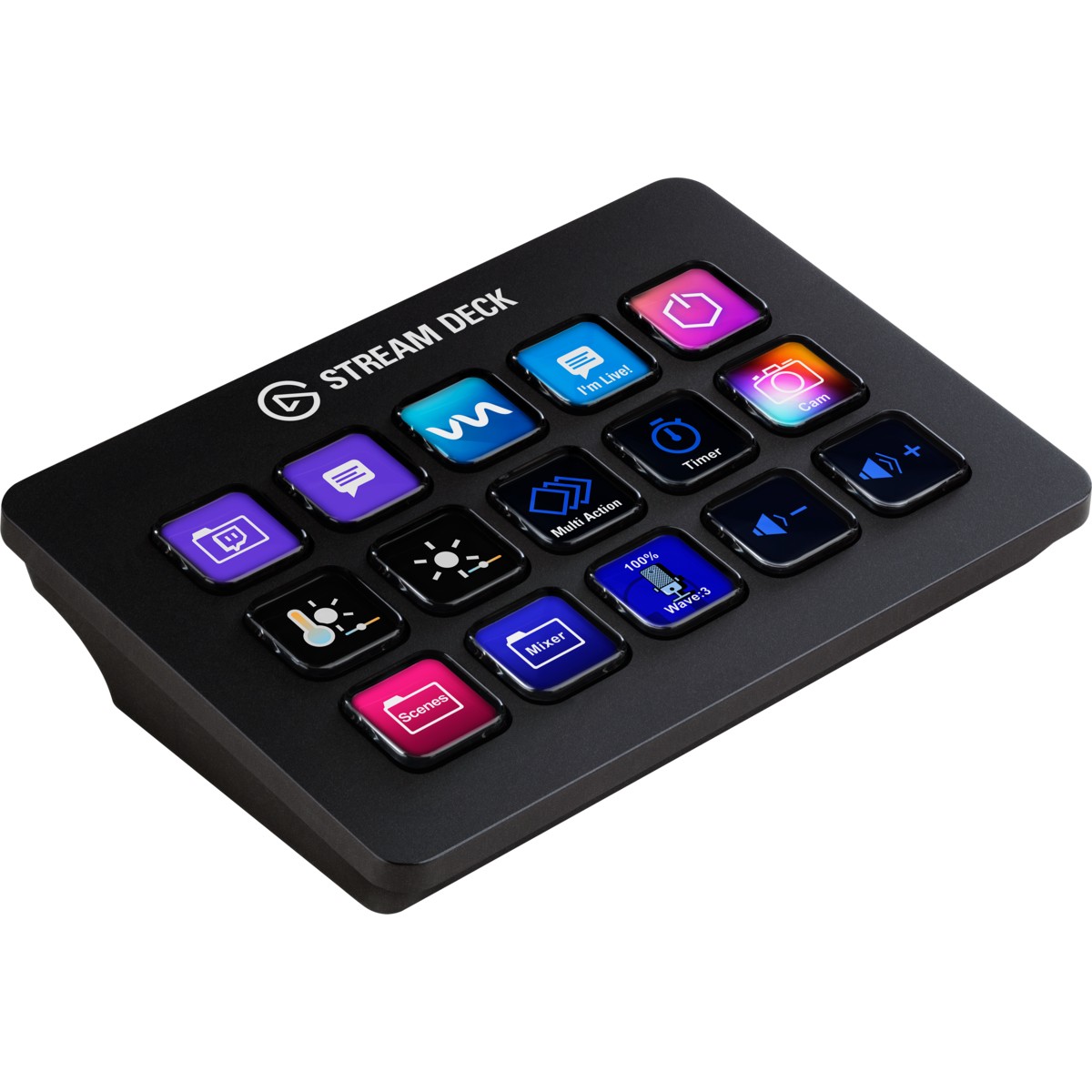Kontroller Elgato Stream Deck MK.2 / 15 butona LCD të personalizueshëm / USB / e zezë - Figura 5