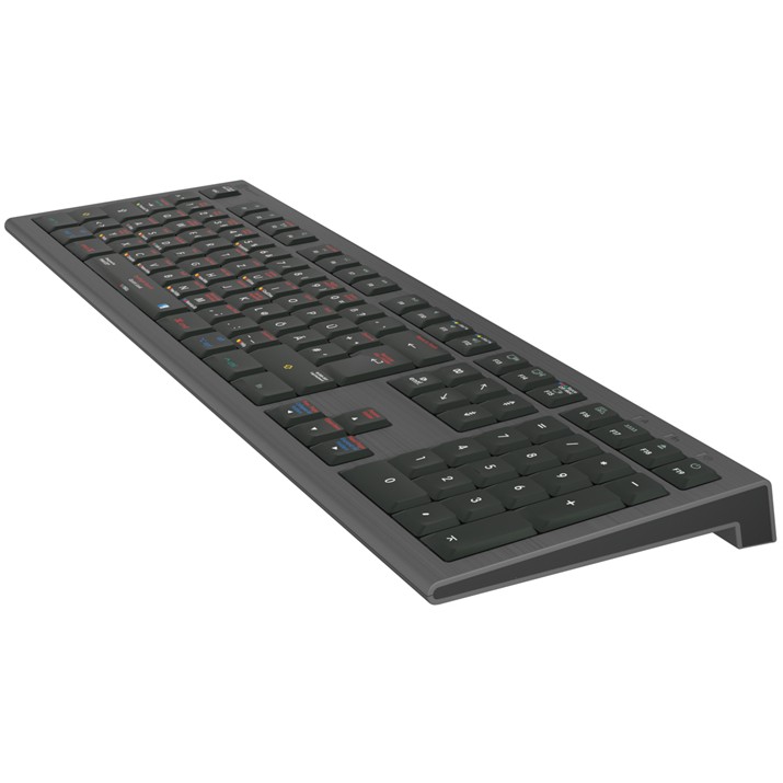 Tastierë Gaming Logic Keyboard macOS X Shortcuts Astra 2 Wired / QWERTZ - Zezë - Figura 2