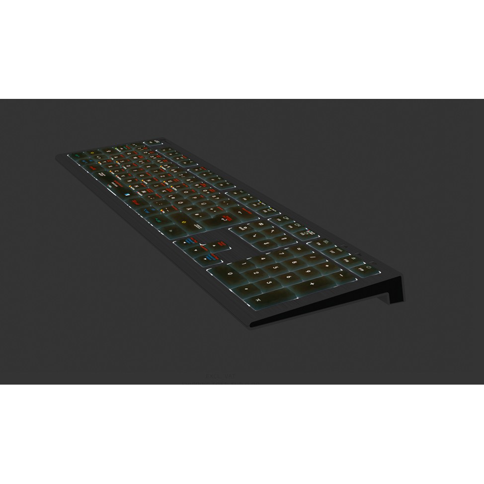 Tastierë Gaming Logic Keyboard macOS X Shortcuts Astra 2 Wired / QWERTZ - Zezë - Figura 3