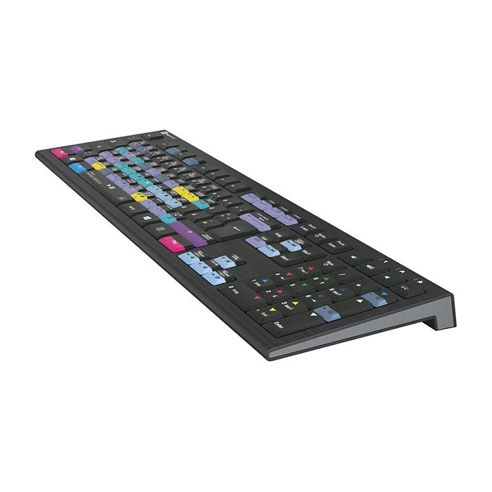 Tastierë Me kabllo LogicKeyboard DaVinci Resolve Astra 2 DE – Zezë/Shumëngjyrëshe - Figura 2