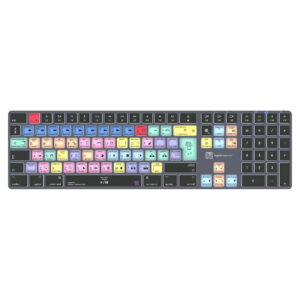Tastierë pa kabllo LogicKeyboard Adobe Premiere Pro CC Titan / QWERTZ / German Language - Zezë