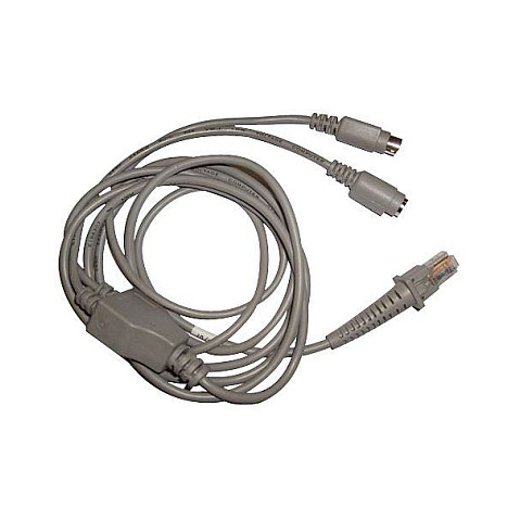 Kabllo për Skaner Barkodi Datalogic DL CAB-321 Standard PS/2 – Gri