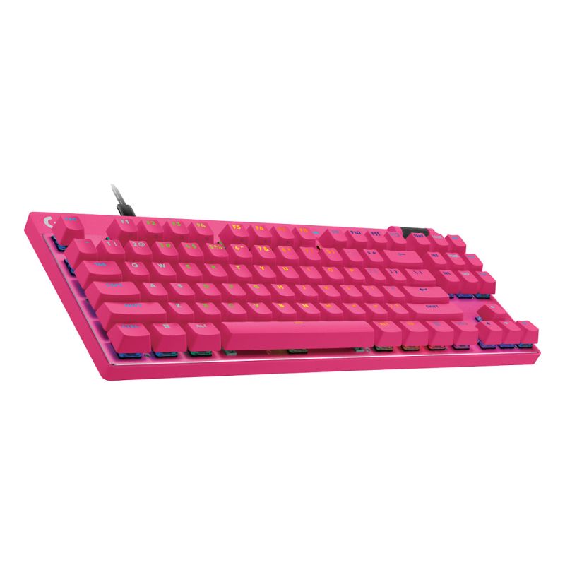 Tastierë Gaming Logitech PRO X TKL Rapid Wired / QWERTY - Rozë - Figura 2