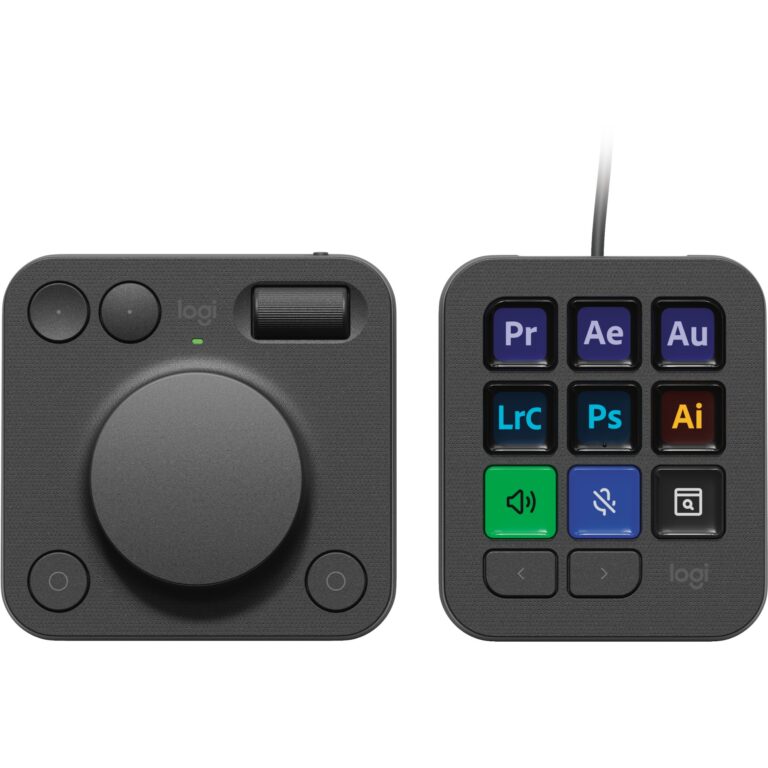 Aksesorë për Konzola Logitech MX Creative Console – Zezë