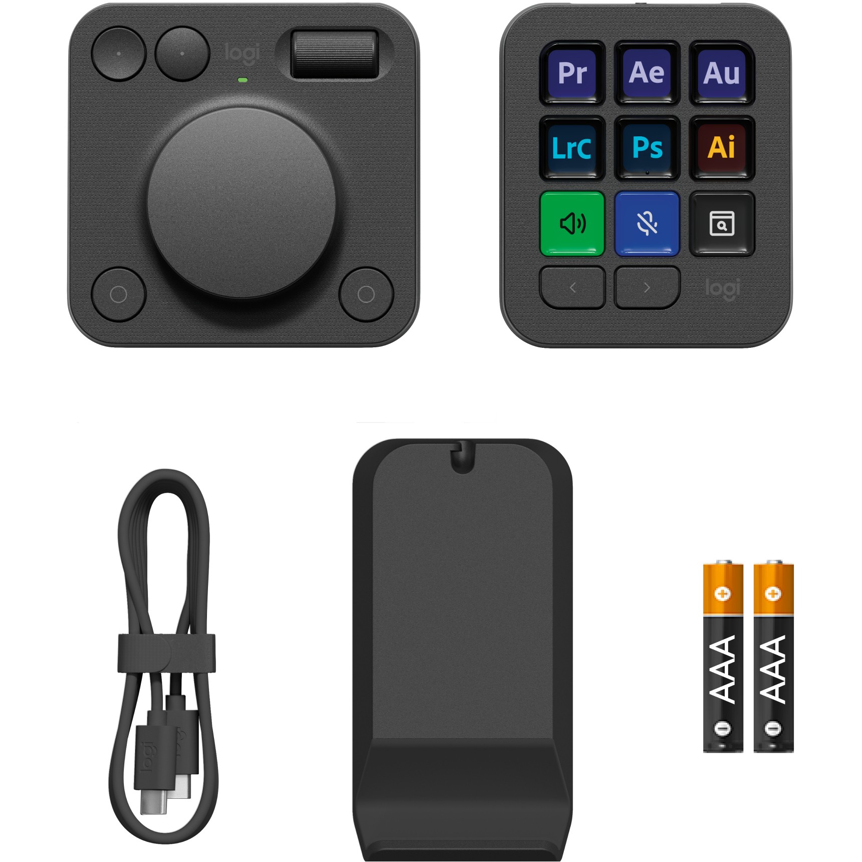 Aksesorë për Konzola Logitech MX Creative Console – Zezë - Figura 4